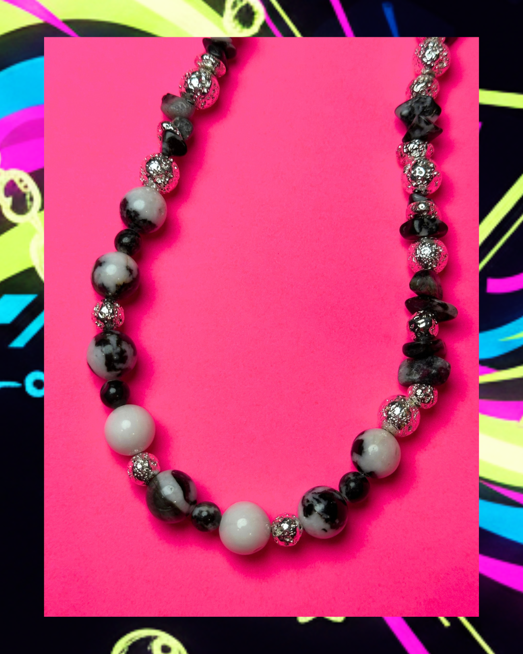 Aspen Rose - Handcrafted Beaded Necklace