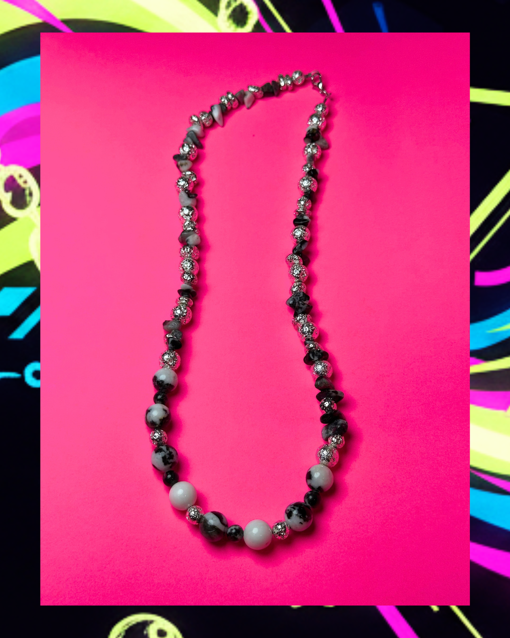 Aspen Rose - Handcrafted Beaded Necklace