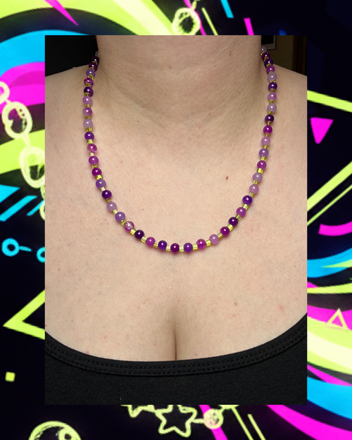 Amy Lynn - Handcrafted Beaded Necklace