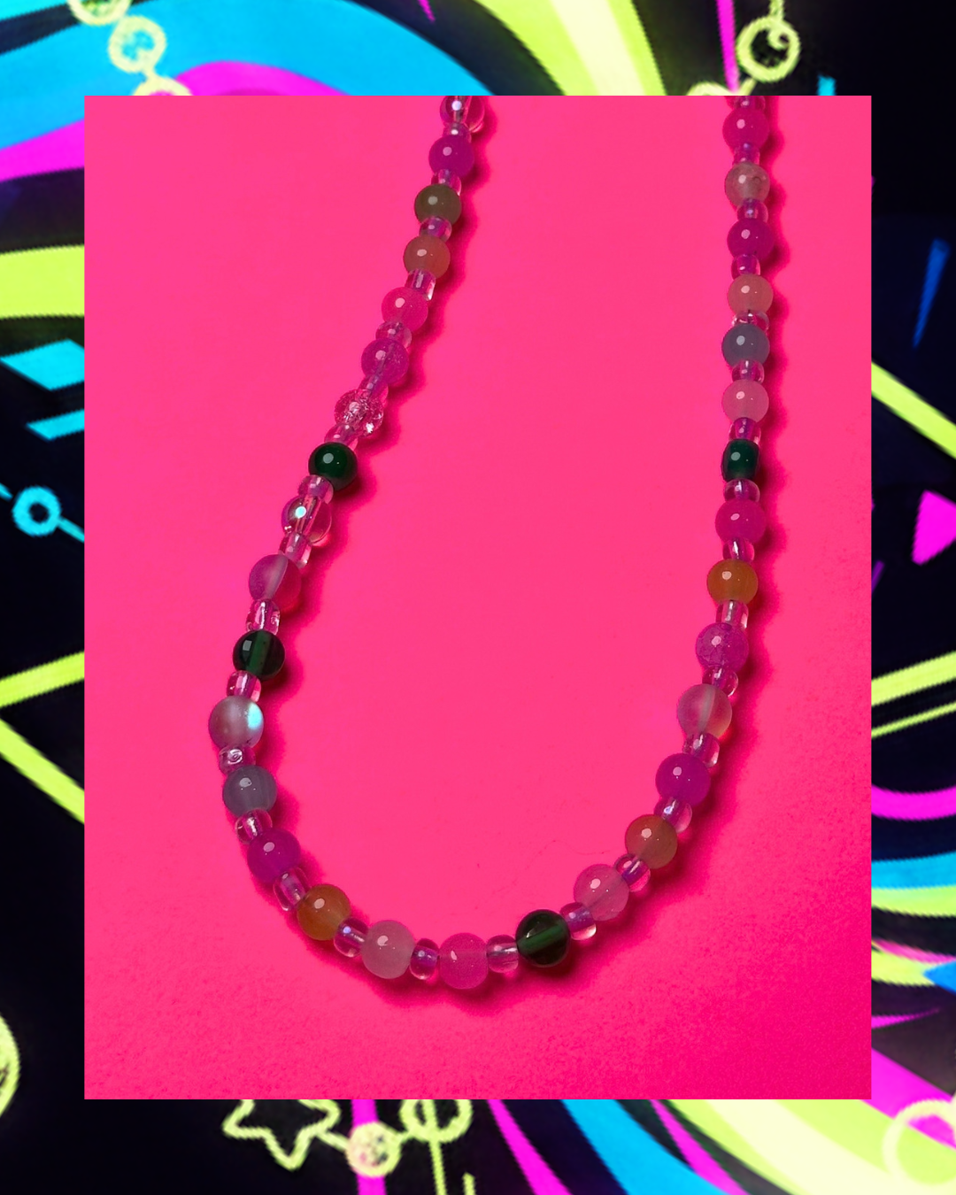 Jacqueline Elizabeth - Handcrafted Beaded Necklace