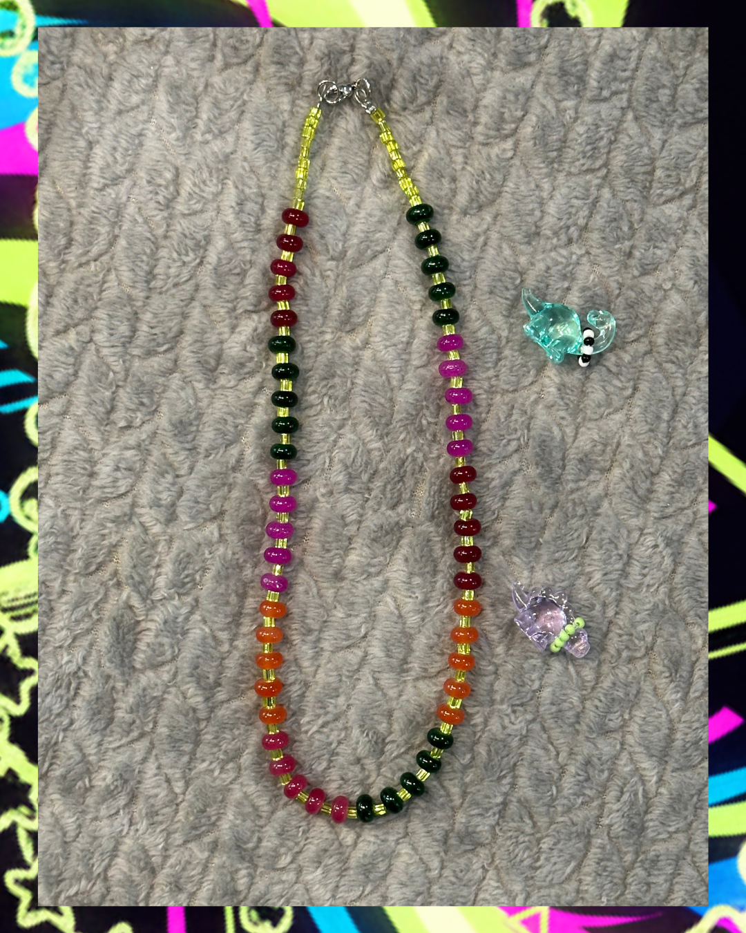 Charlotte Anne - Handcrafted Beaded Necklace